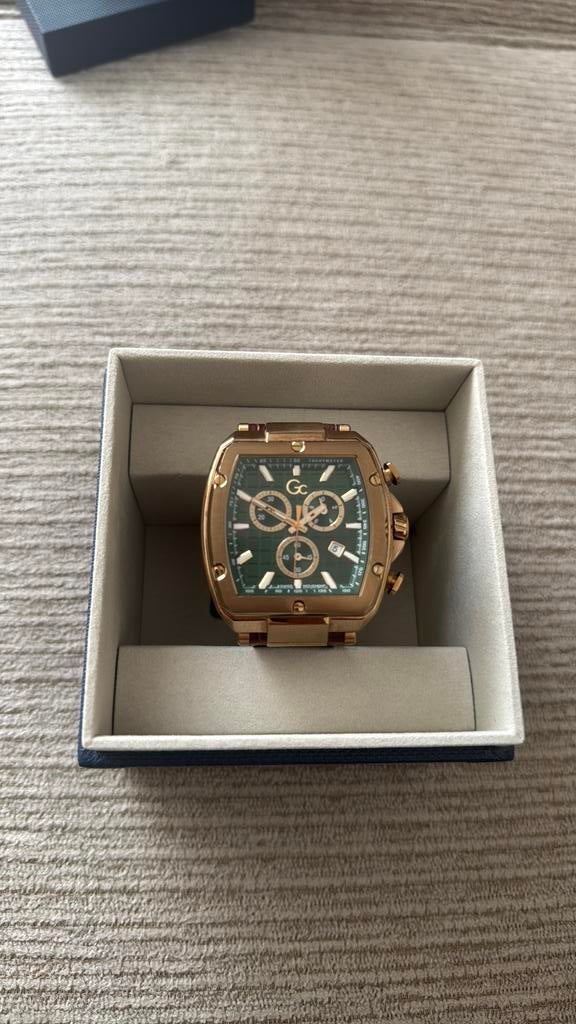 Gc Spirit Tonneau heren horloge in zeer goede staat, Ophalen of Verzenden, Zo goed als nieuw, Overige merken
