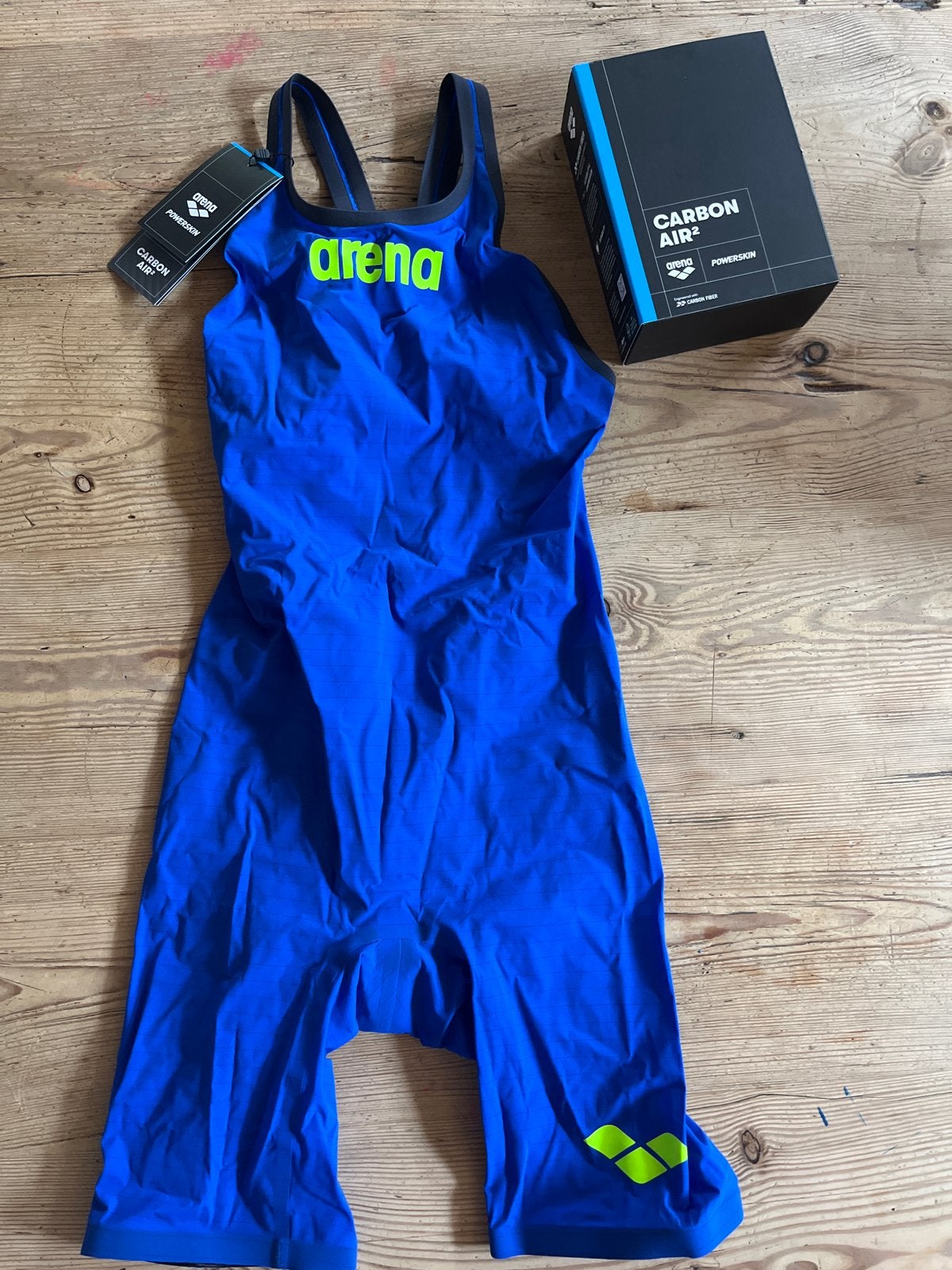 Arena Powerskin Carbon Air2 - Nieuw met label, Ophalen of Verzenden, Nieuw, Blauw, Badpak
