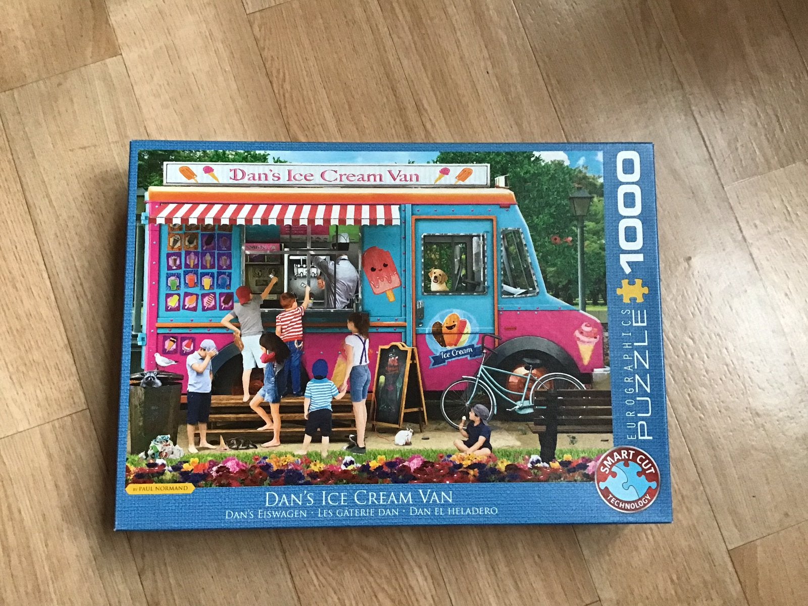 Eurographics puzzel., Hobby en Vrije tijd, Denksport en Puzzels, Ophalen, 500 t/m 1500 stukjes, Zo goed als nieuw