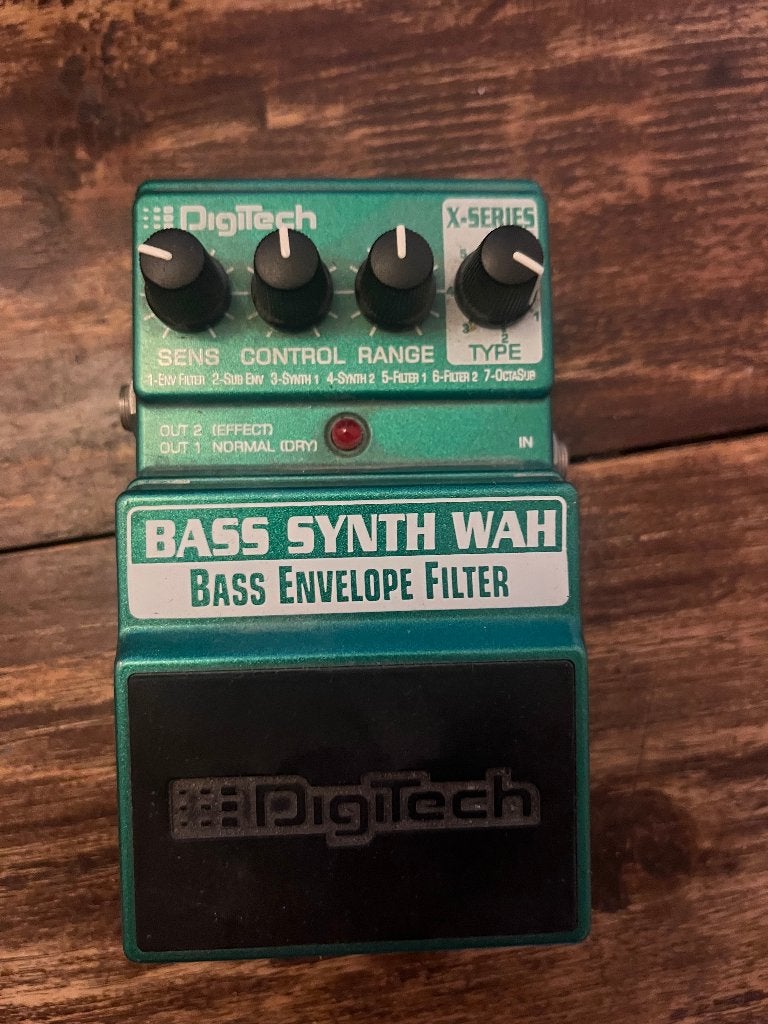 Digitech Bass Synth Wah - Bass Envelope Filter, Ophalen of Verzenden, Zo goed als nieuw, Overige typen