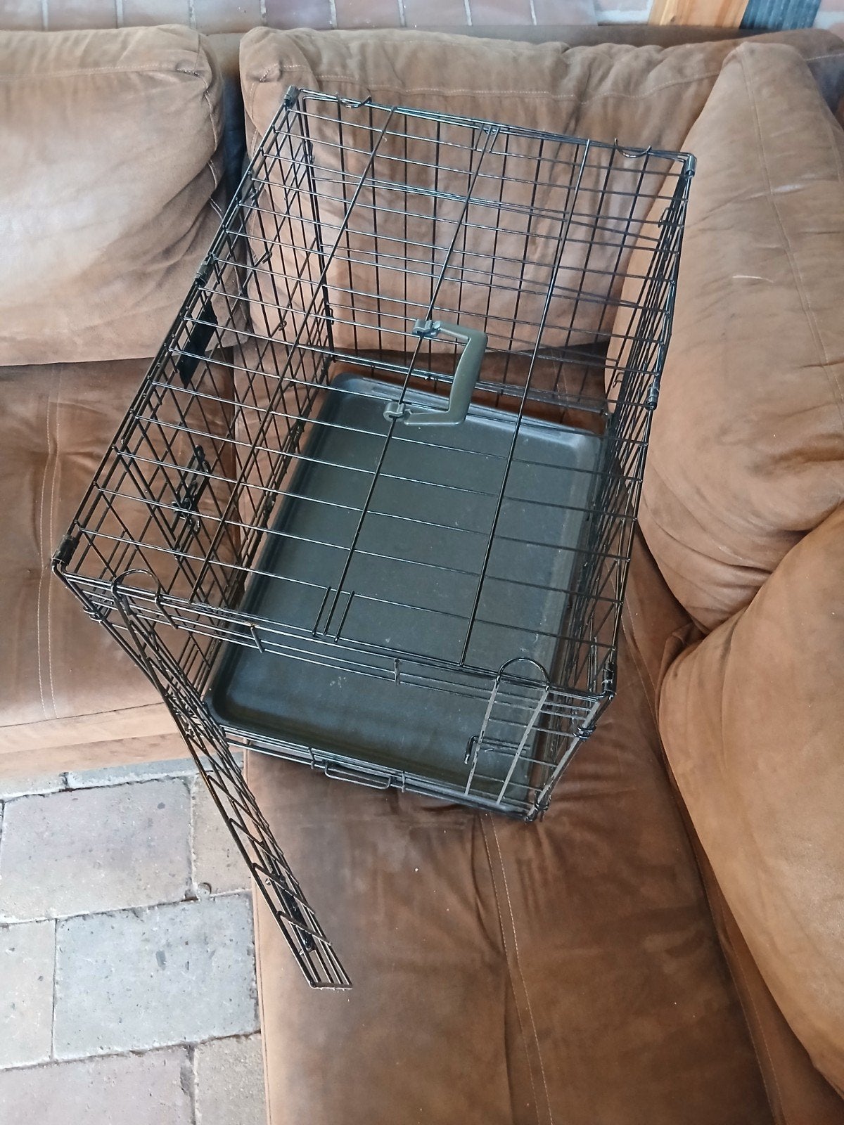 Kleine honden bench, Dieren en Toebehoren, Hondenbenches, Ophalen, Zo goed als nieuw