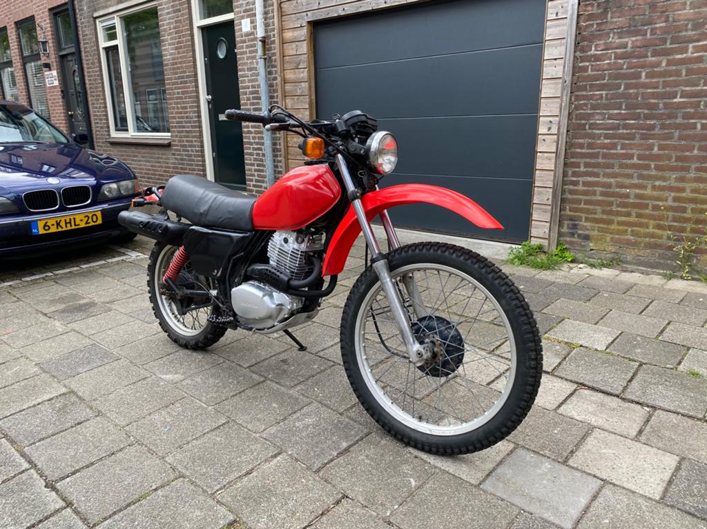 Honda XL500, Motoren, Particulier, Enduro, Minimaal motorrijbewijs A2, 1 cilinder