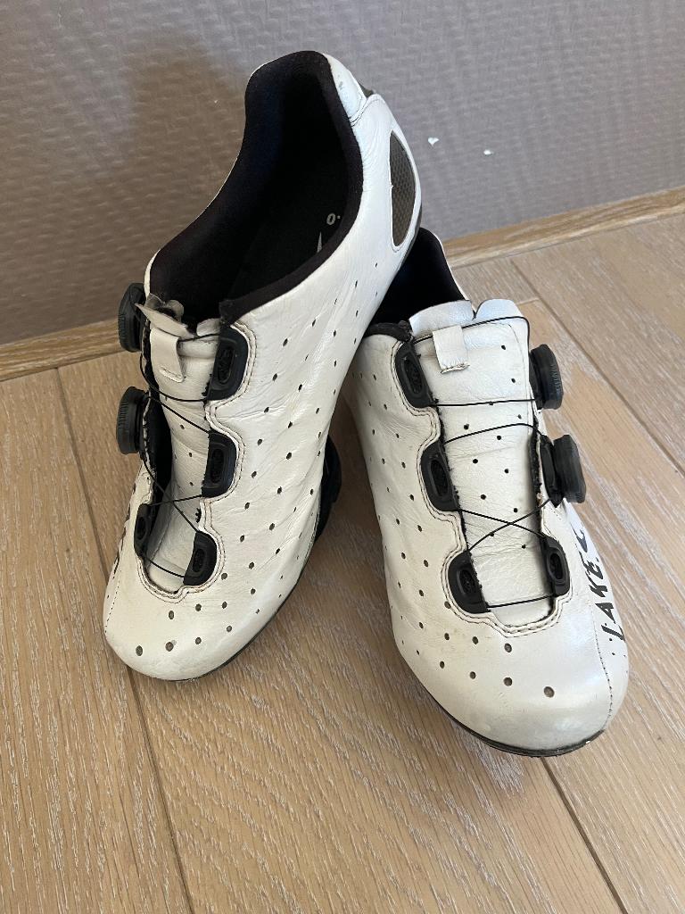 Lake CX 332 fietsschoenen maat 41 extra wide, Fietsen en Brommers, Fietsaccessoires | Fietskleding, Gebruikt, Schoenen, Overige maten