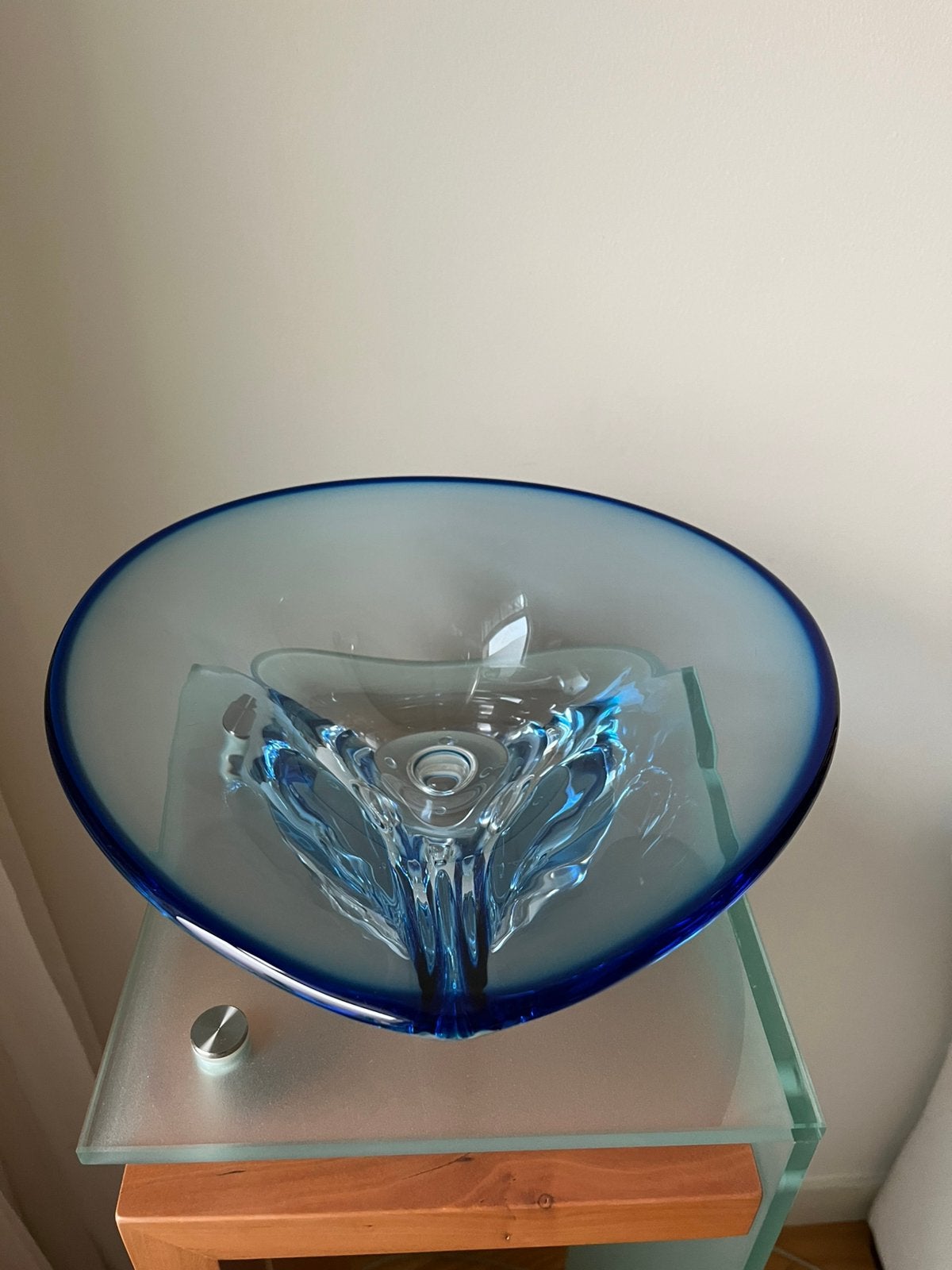 Schaal ‘Vision’, Goran Warff, Kosta Boda., Ophalen of Verzenden, 10 cm, Glas