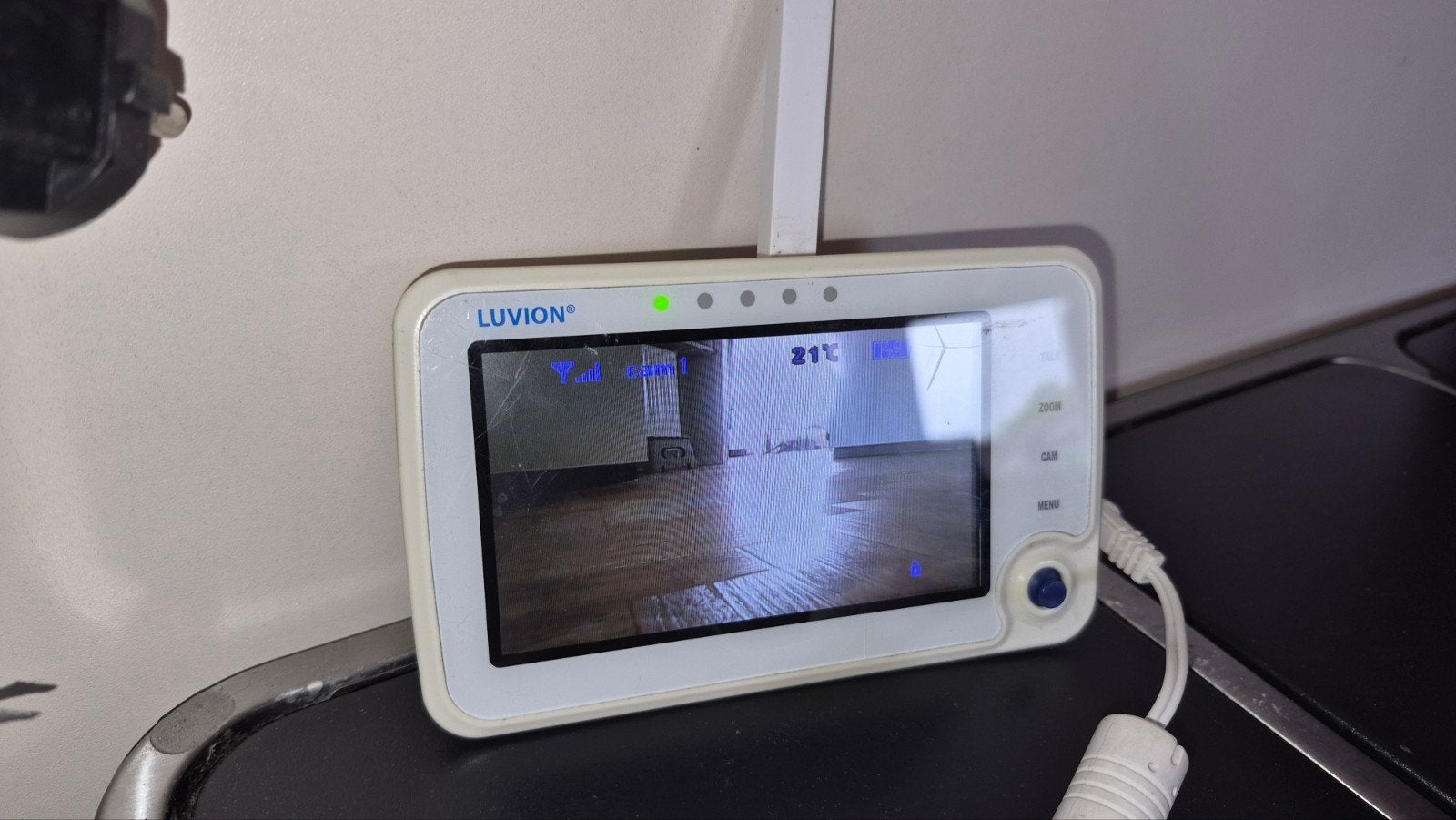 babyfoon  van Luvion, Ophalen of Verzenden, Gebruikt, Minder dan 100 meter