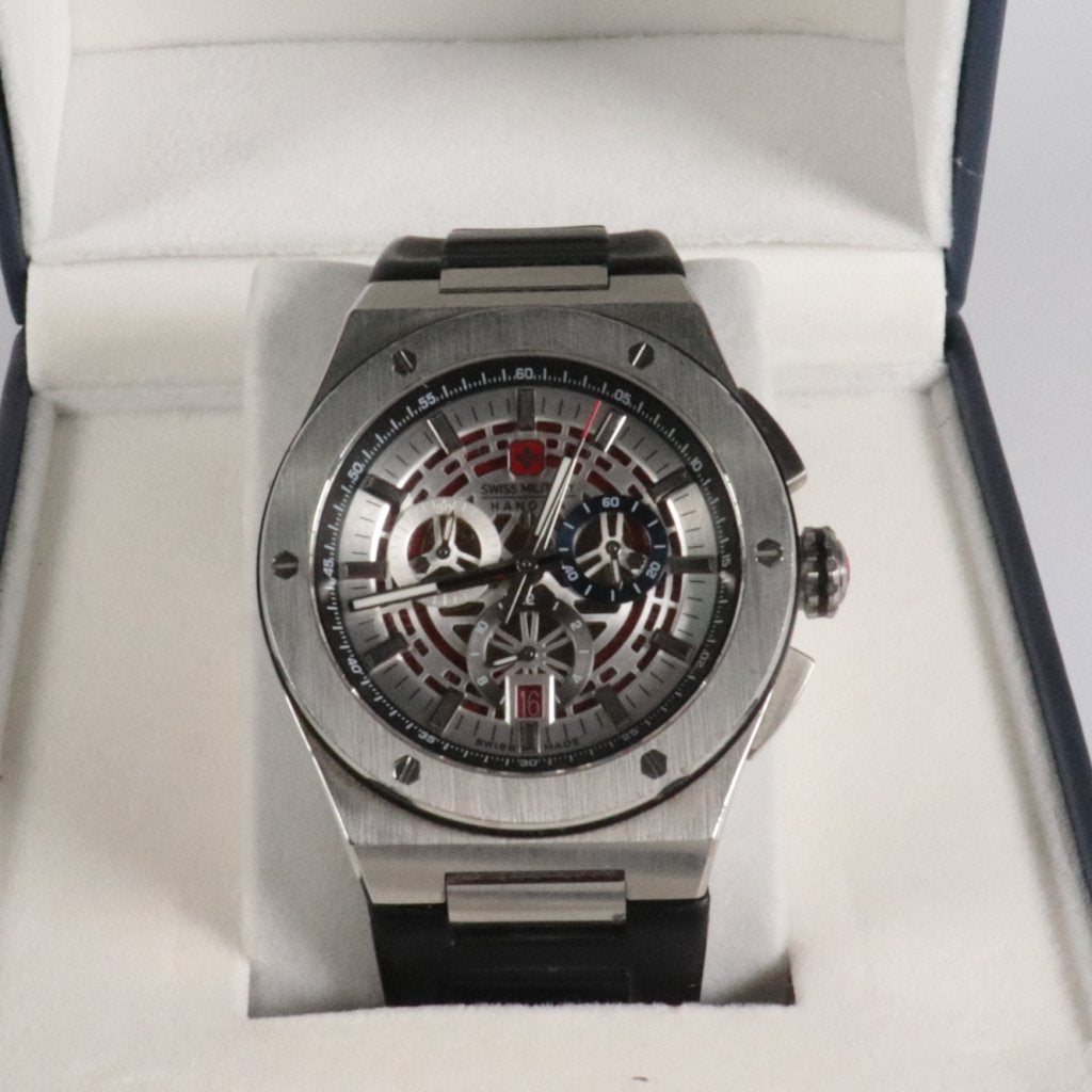 Swiss Military Hanowa Land Mission Horloge - Nette staat, Flex Ltd., Gebruikt, https://flex.com/contact-us, Nobelstraat 10, 5807 GA Oostrum LB, Limburg, Nederland