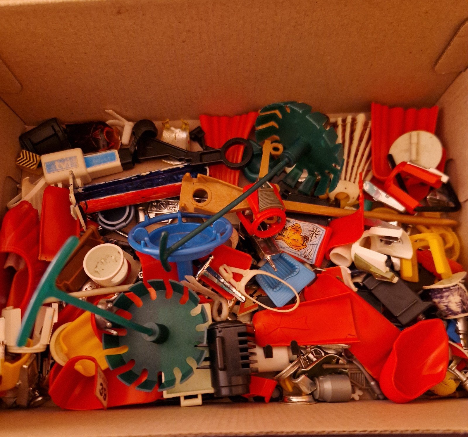 Grote partij Playmobil: poppetjes, paarden en accessoires, Ophalen, Gebruikt, Losse onderdelen, Figuren