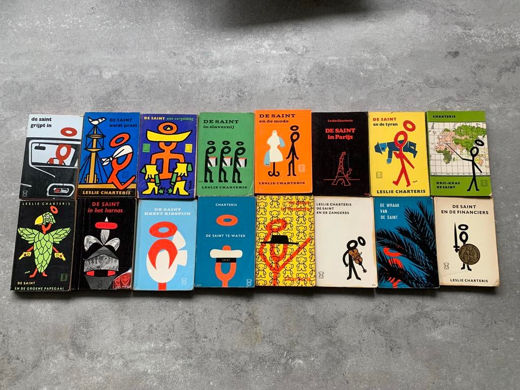 DE SAINT pockets -16st - prijs p/st ca 1967 Leslie Charteris, Boeken, Ophalen of Verzenden, Gelezen