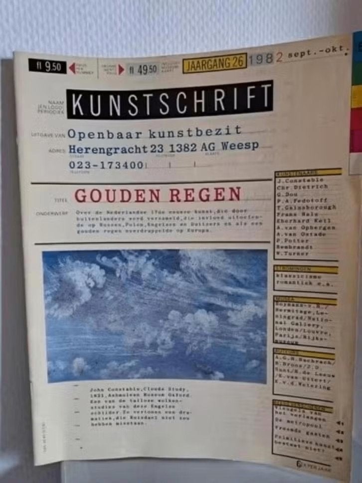 GOUDEN REGEN / invloed NL 17e eeuwse kunst op Europa, Ophalen of Verzenden, Zo goed als nieuw
