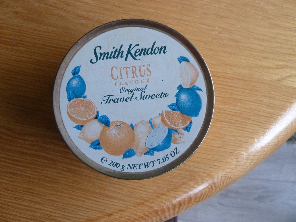 Snoep blik, Ophalen of Verzenden, Gebruikt, Overige