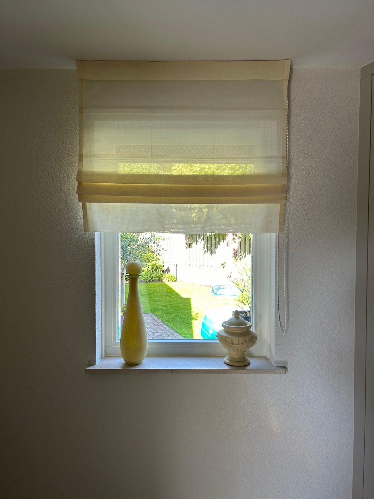 Vouwgordijn B90xH130 cm. Compleet, Huis en Inrichting, Ophalen of Verzenden, Zo goed als nieuw, Vouwgordijn