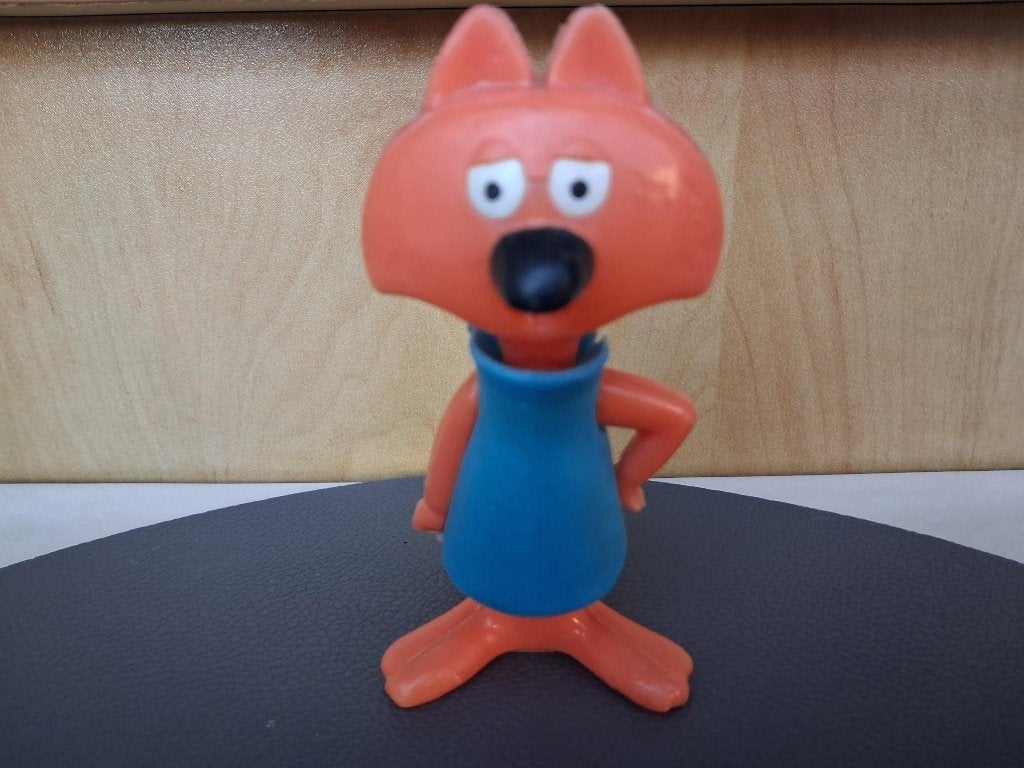 Vintage figuur Hanna Barbera Foxi, Verzamelen, Speelgoed, Zo goed als nieuw, Ophalen