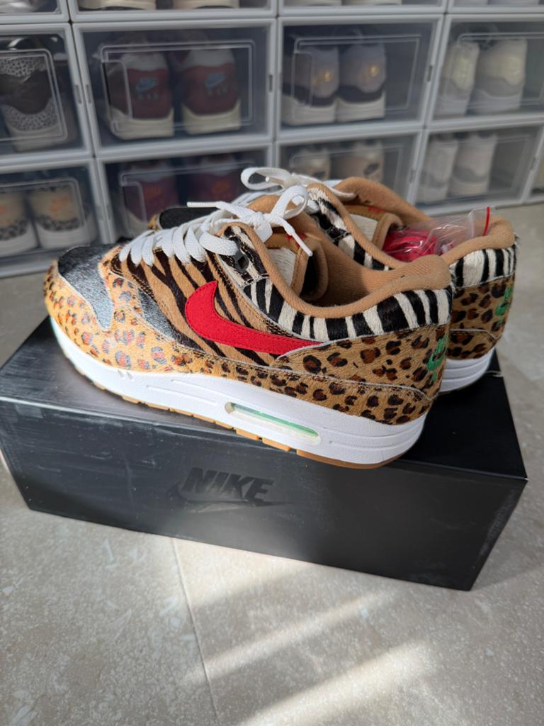 Nike Air Max 1 "DLX Atmos Animal Pack 2.0", Kleding | Heren, Schoenen, Ophalen of Verzenden, Zo goed als nieuw