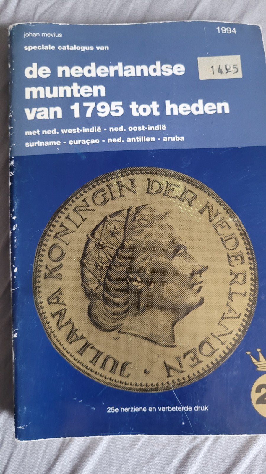 Munten catalogus 1994 - Nederlandse munten 1795 tot heden, Postzegels en Munten, Munten | Nederland, Ophalen of Verzenden