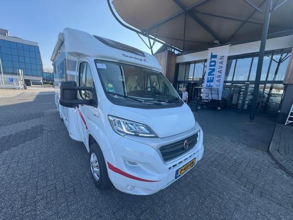Sunlight T67 Active Zeer netjes !!, Caravans en Kamperen, Campers, Chemisch toilet, Standaard zit, Sunlight, Ringverwarming