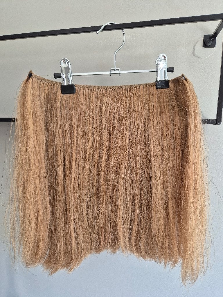 Zgan: Luxe Echt Haar Weft / Weave (30 cm) – Salonkwaliteit!, Ophalen of Verzenden, Zo goed als nieuw, Pruik of Haarverlenging