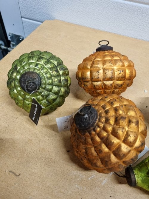 B221 decoratie kerstballen hana designe, Ophalen of Verzenden, 'T Olde Gre-j, Info@toldegrej.nl, Endepoelstraat 20f Didam