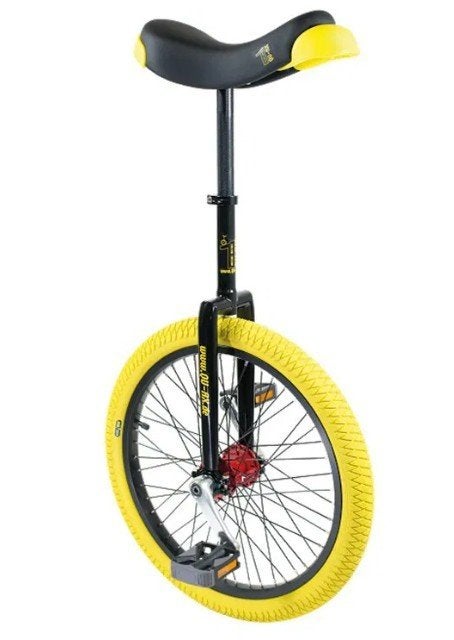 Qu-ax Profi 20 inch Isis Eenwieler zwart +gratis verzending, Ophalen of Verzenden, Nieuw, Trapvoertuig