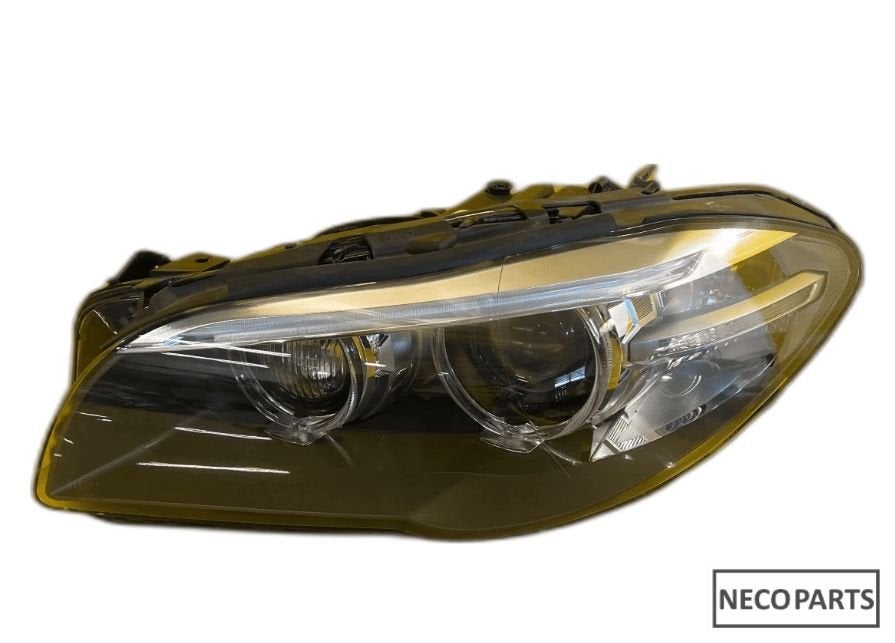 KOPLAMP LINKS ORIGINEEL BMW 5 F10 F11 LIFT XENON 7378513-05, Gebruikt, -, -, Ophalen of Verzenden