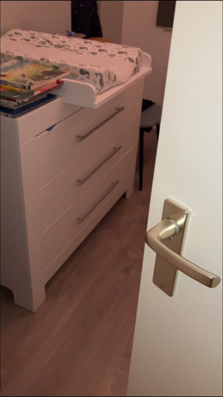 Bopita barrier /Afneembaar Verschoonblad, Ophalen, Gebruikt, 50 tot 70 cm, 75 tot 100 cm