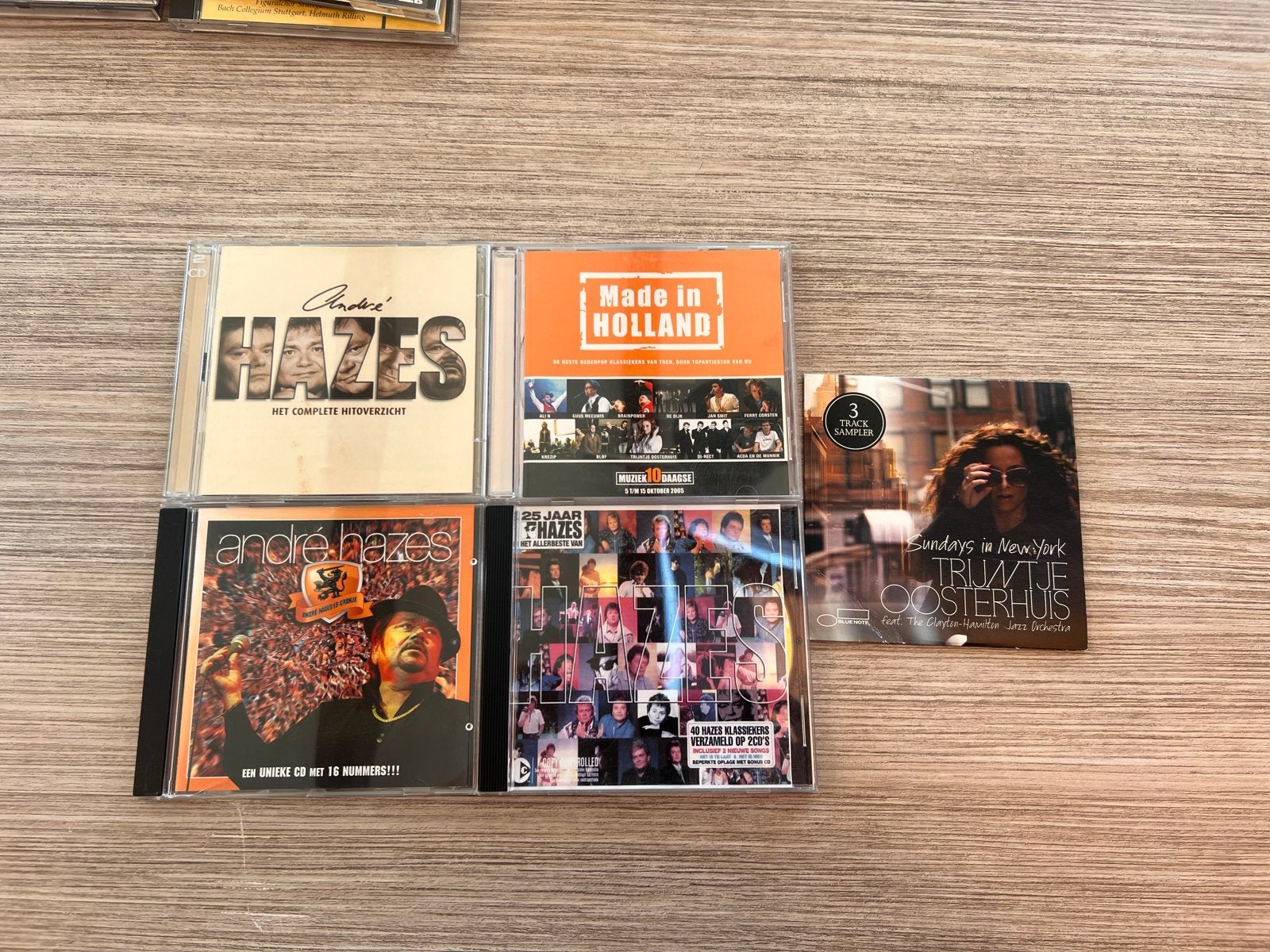 Diverse CD's: André Hazes, Made in Holland, Trijntje Oosterh, Cd's en Dvd's, Ophalen of Verzenden, Gebruikt, Levenslied of Smartlap