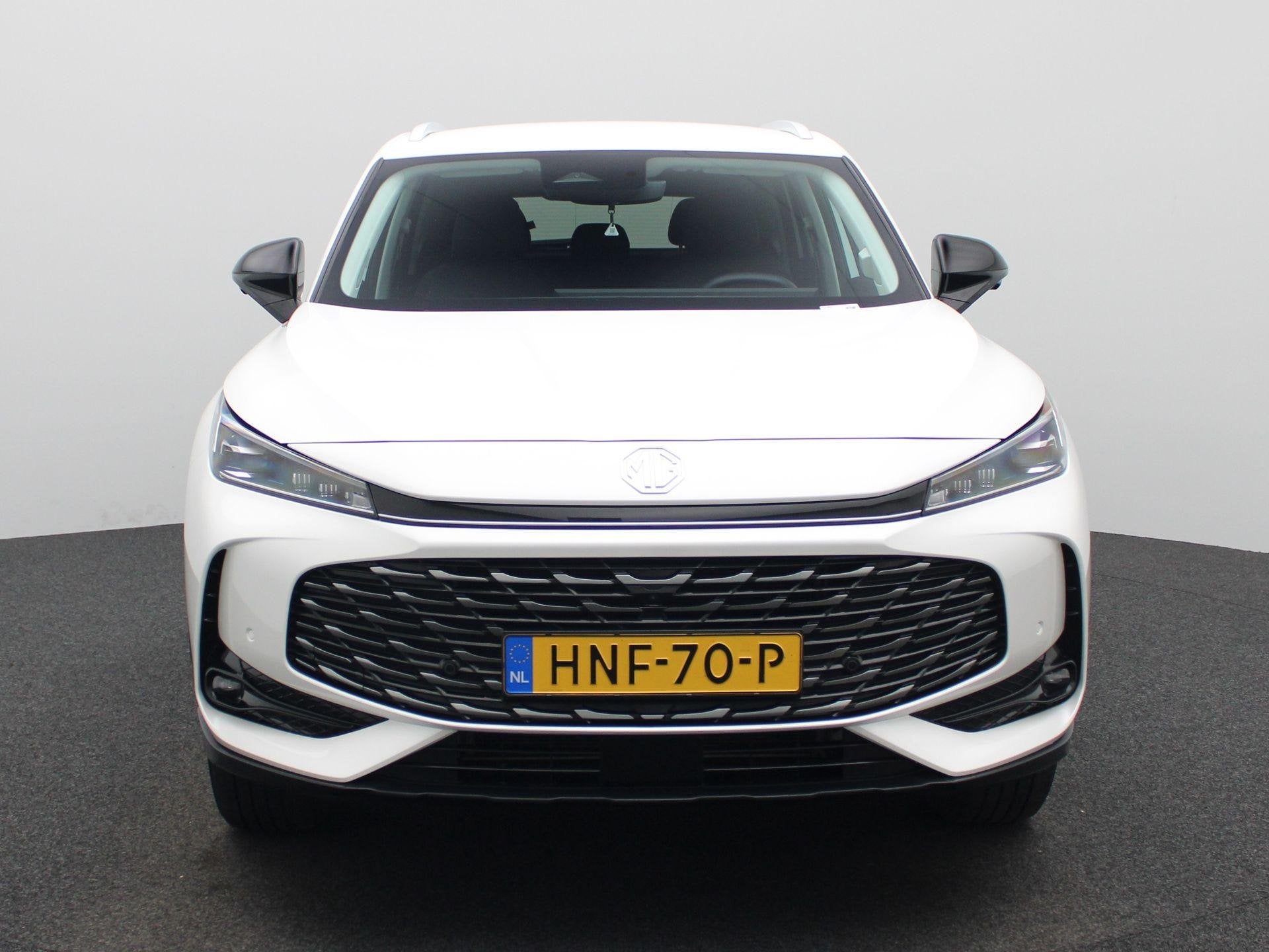 MG HS PHEV 1.5 272pk Aut. Luxury | 100km Electrisch | Led Ko, Auto's, 12 maanden, Stof, Gebruikt, 4 cilinders