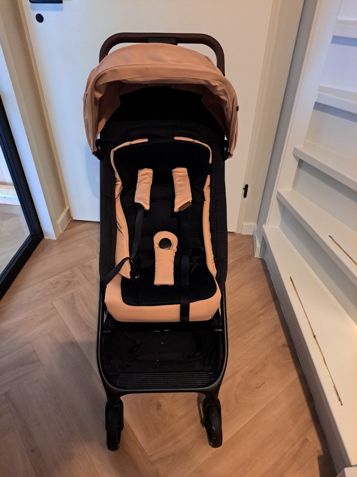 Dubatti Buggy Smart E2 Pink Black, Ophalen, Zo goed als nieuw, Overige merken, Verstelbare rugleuning