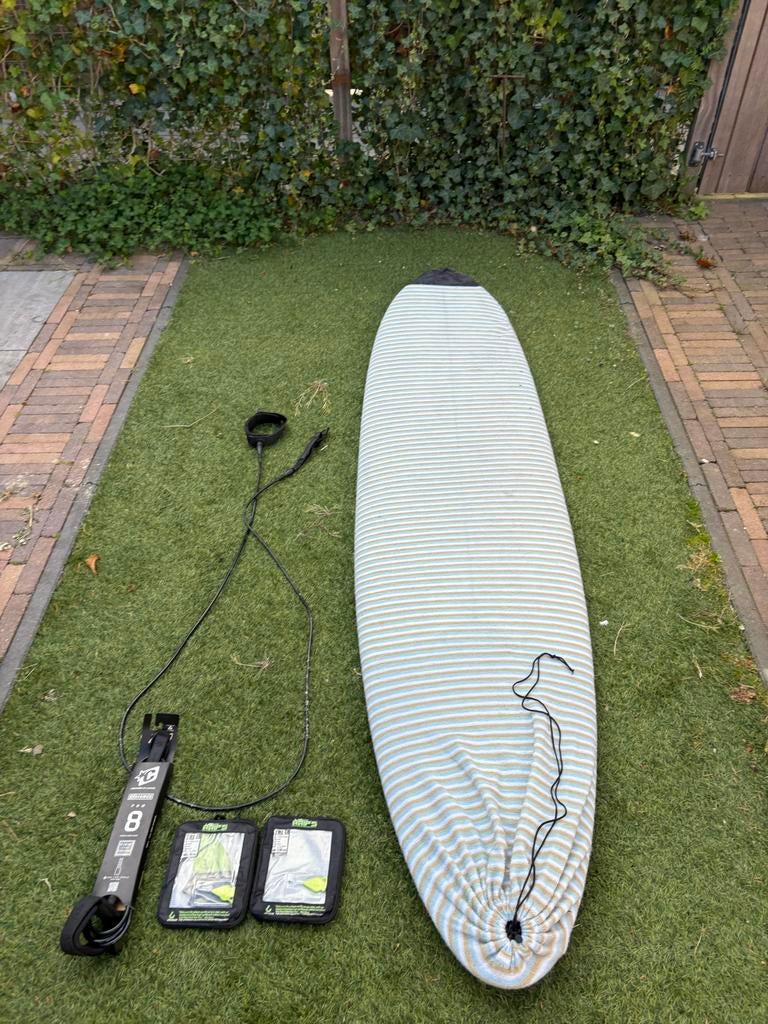 Libtech Pick Up Stick 7'6" - Complete Surfset, Watersport en Boten, Golfsurfen, Ophalen, Zo goed als nieuw, Funboard, Met vinnen