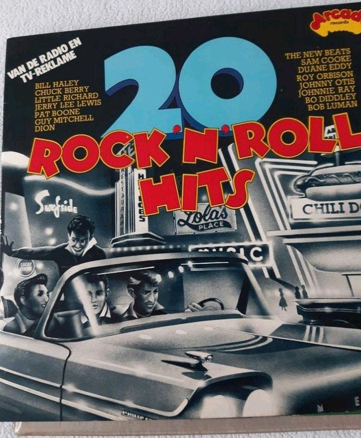Uit 1974 , LP 20 Rock 'n roll hits, Arcade, Ophalen of Verzenden, 1970 - 1979