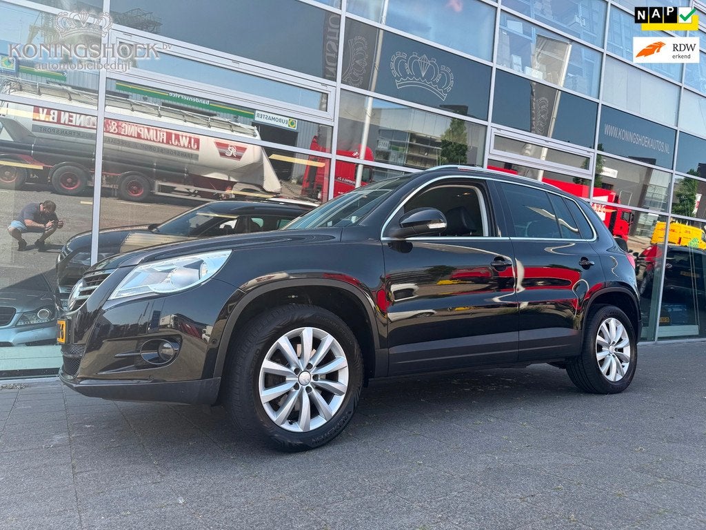 Volkswagen Tiguan 2.0 TSI Sport&Style 4Motion, Auto's, Volkswagen, Automaat, Gebruikt, Zwart, 4 cilinders