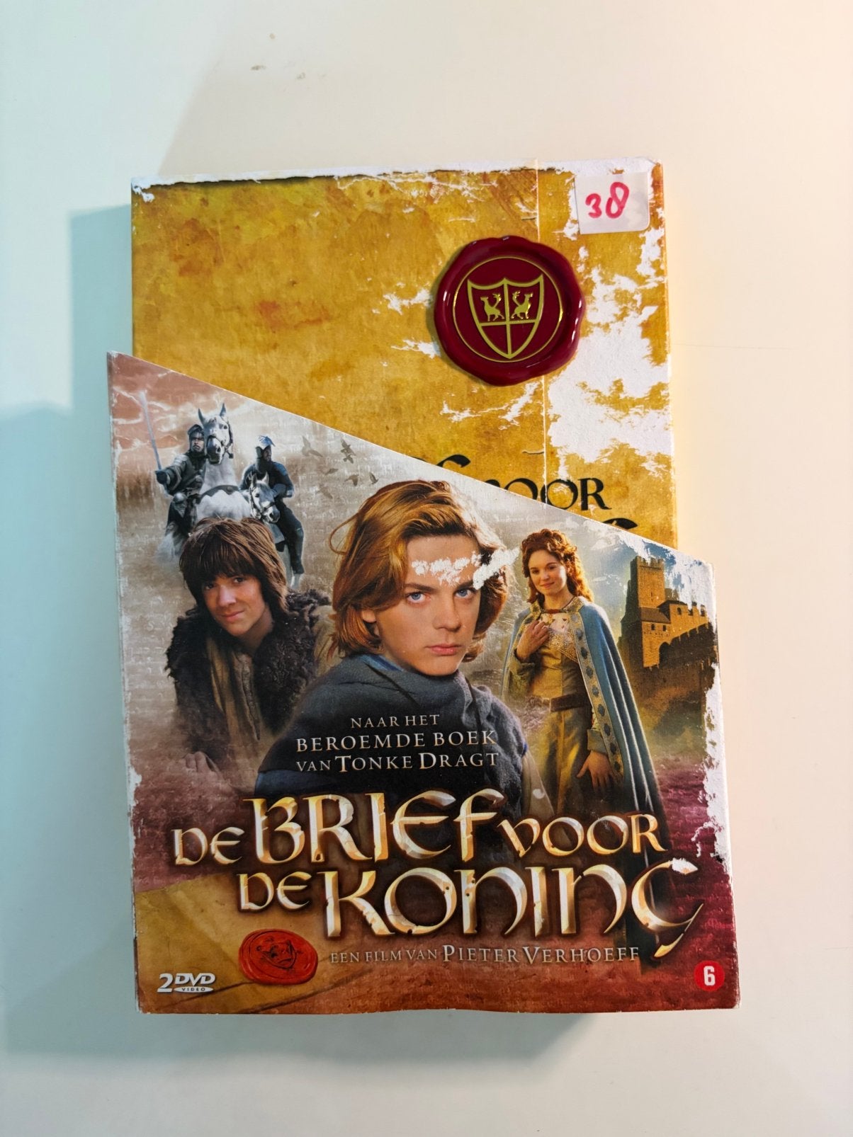 Dvd de brief voor de koning  twee dvdees, Avontuur, Boxset, Ophalen of Verzenden, Zo goed als nieuw