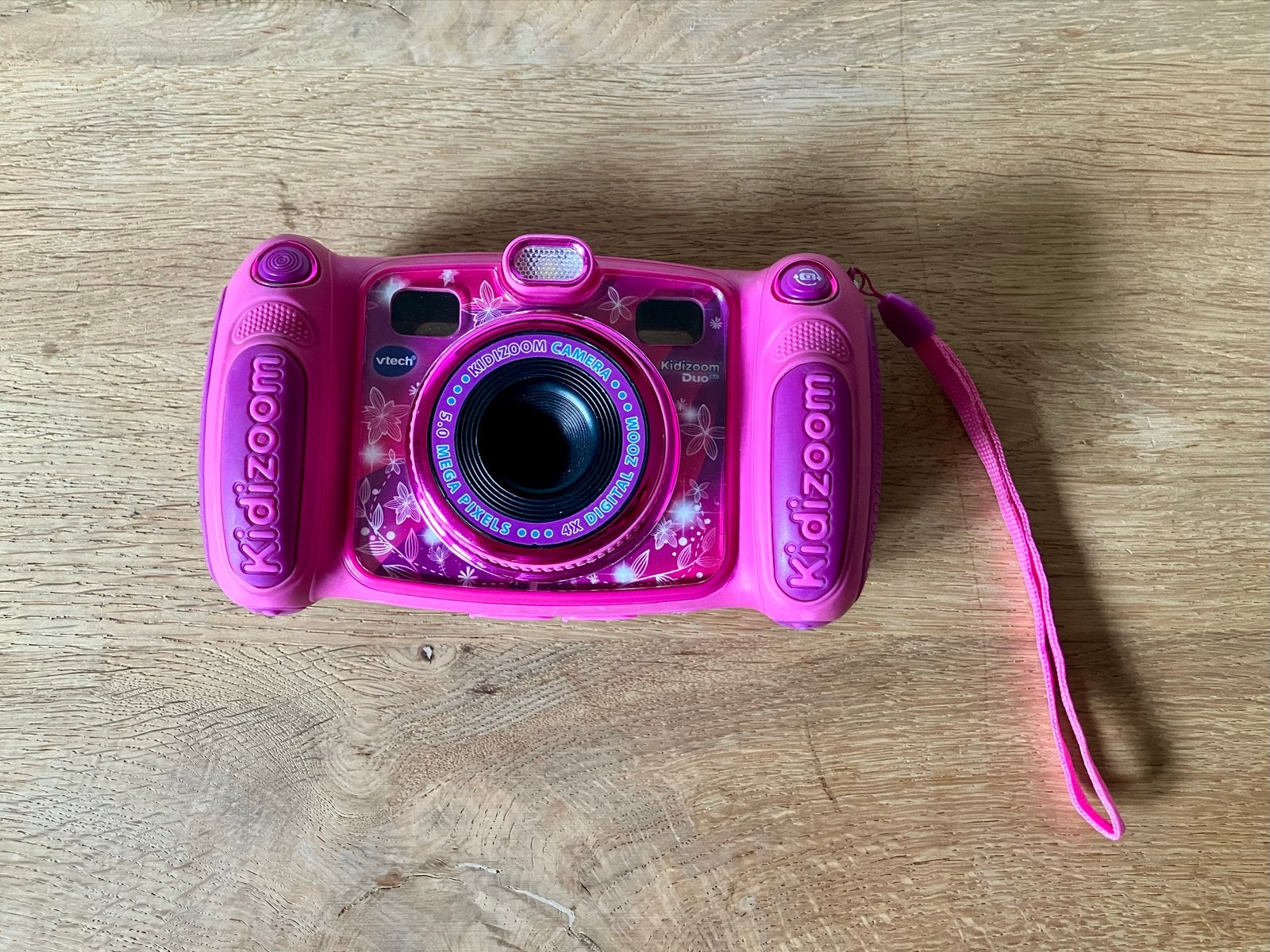 Vtech Kidizoom Duo 5.0 - Roze kindercamera, Kinderen en Baby's, Speelgoed | Vtech, Gebruikt, 4 tot 6 jaar, Ophalen of Verzenden