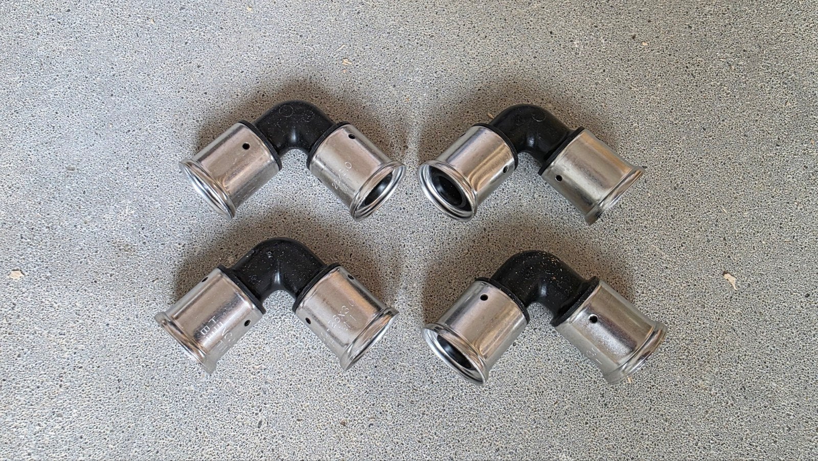 Henco meerlagenbuis pers knie koppeling 26x3.0, Ophalen of Verzenden, Nieuw, Bochten