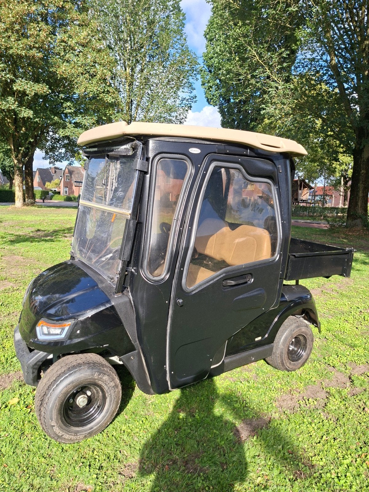 golfkar  lithium met curtis cabine, Ophalen of Verzenden, Gebruikt, Golfkar