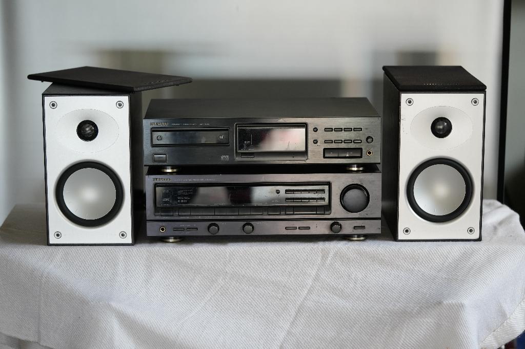 Mordaunt-Short Avant 902 + Kenwood hifi set — compleet, Gebruikt, Tuner of Radio, Losse componenten, Ophalen