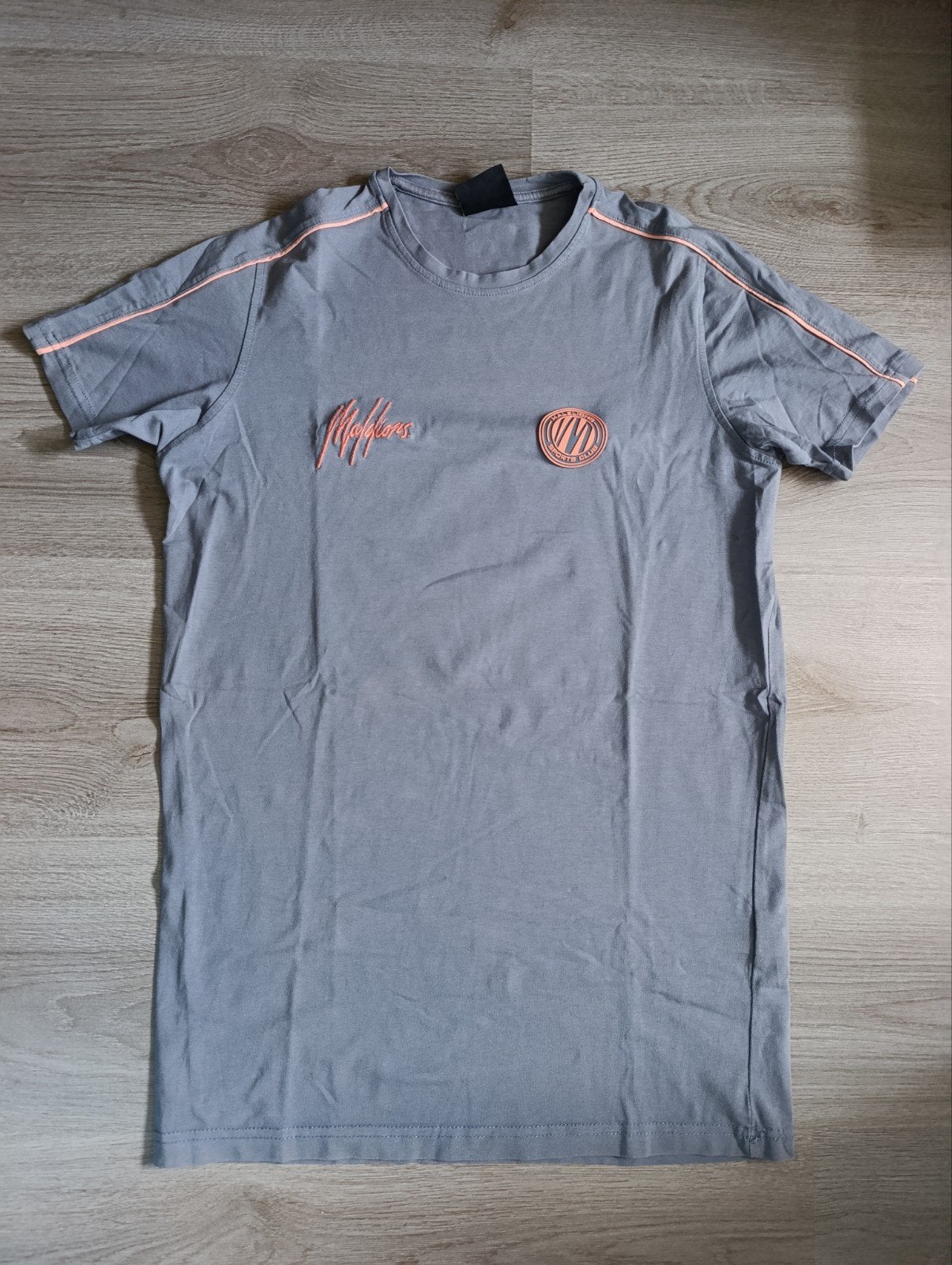 Malelions shirt maat 176 / XS grijs, Kinderen en Baby's, Kinderkleding | Maat 176, Malelions, Ophalen of Verzenden, Zo goed als nieuw