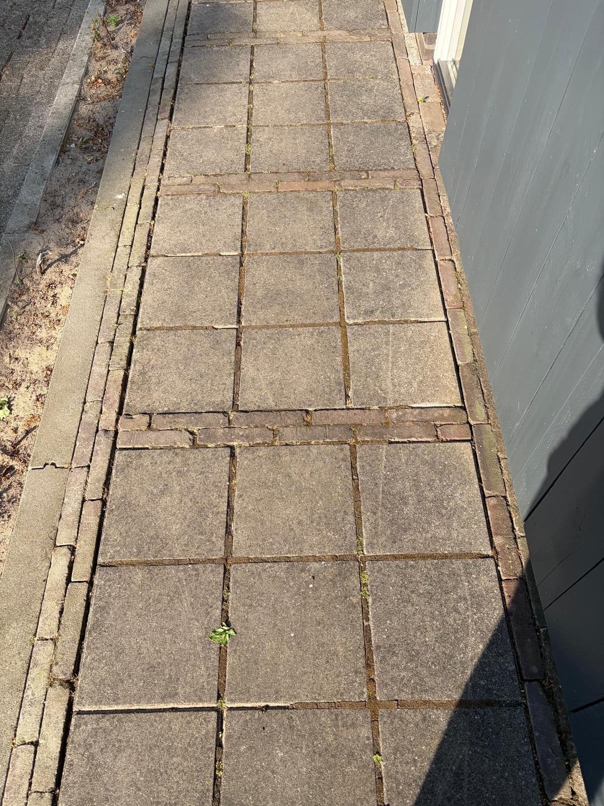 31 vakken 30x30x4,5 tegels + gebakken waalformaat, Ophalen, Gebruikt, 10 m² of meer, Beton