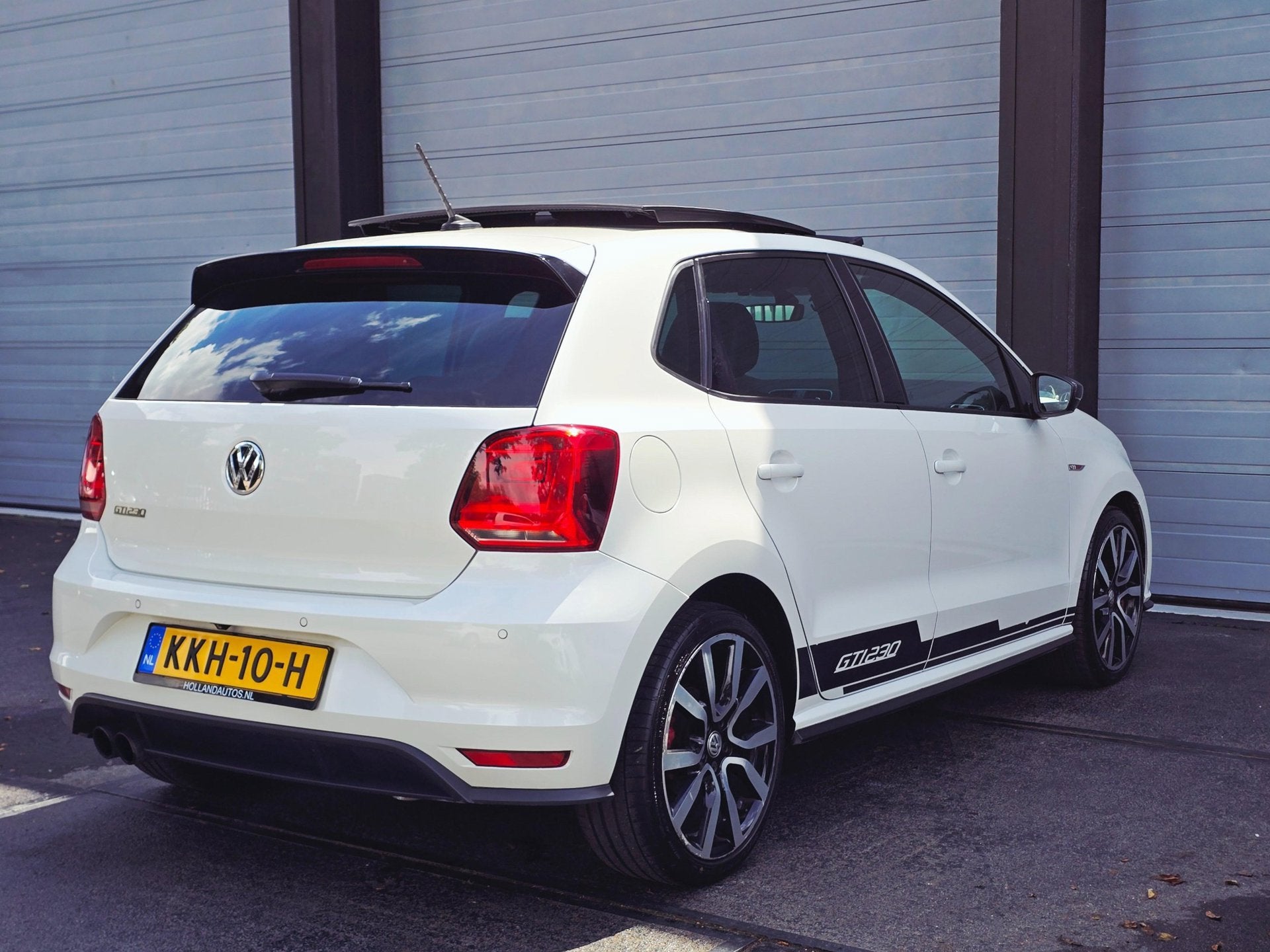 Volkswagen POLO 1.8 TSI GTI, GTI230 ABT special edition, pan, Auto's, Gebruikt, Wit, Bedrijf, 1100 kg