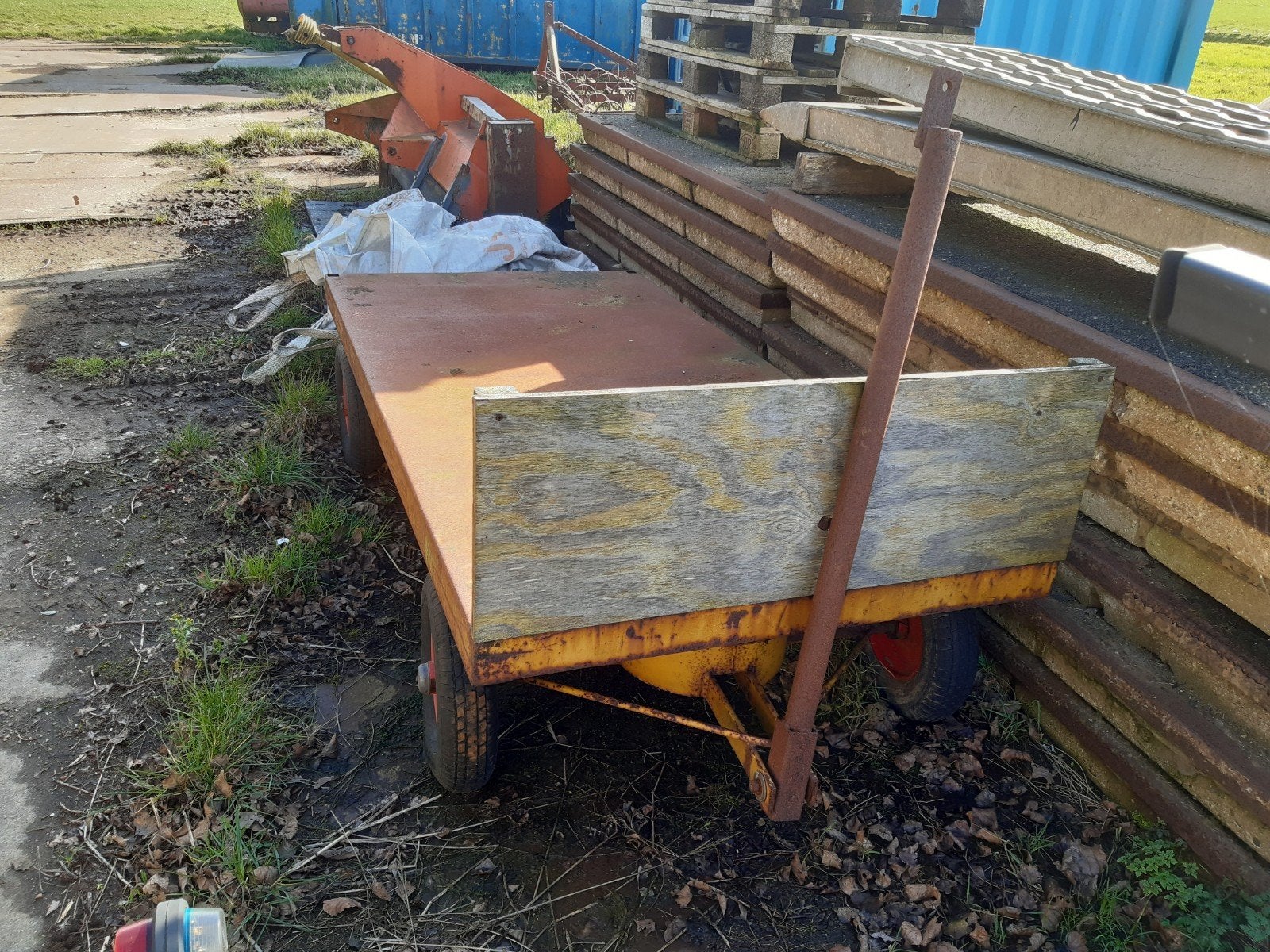 Tuintrekker kar., Ophalen, Nieuw, 80 kg of meer