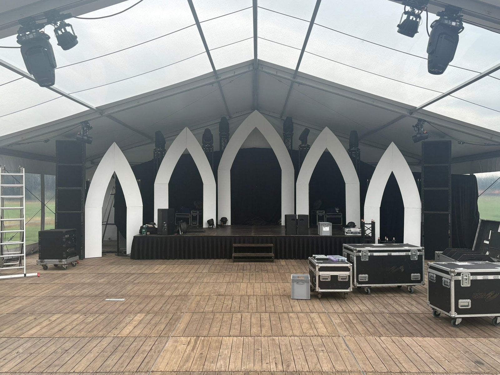 Decor festival/tentfeest, Ophalen, Overige typen, Minder dan 4 meter, 2 meter of meer