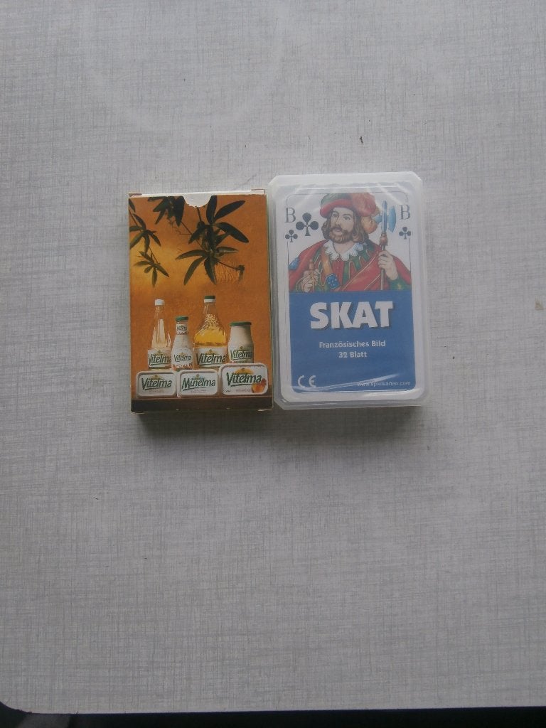 speelkaarten SKAT-32 kaarten per spel 2 stuks, Ophalen of Verzenden, Nieuw, Speelkaart(en)