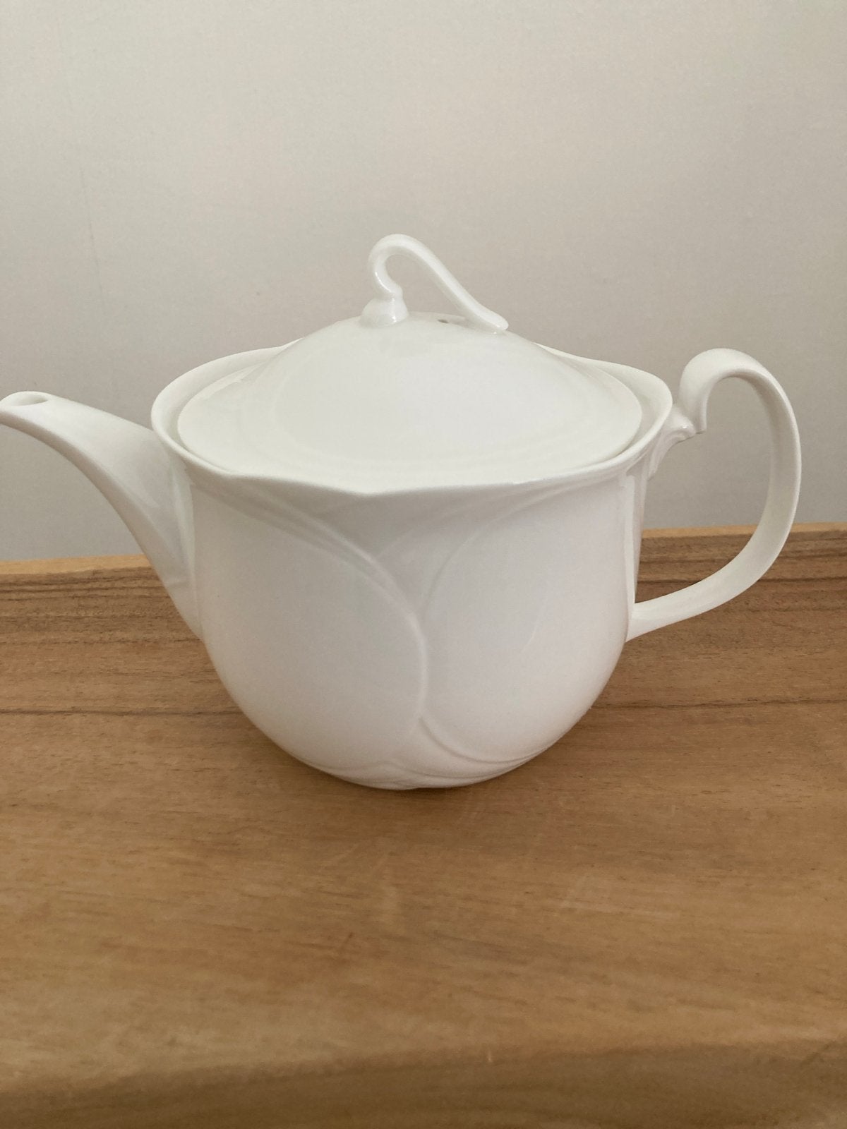 Royal Albert Horizons Profile porseleinen - White theepot, Verzenden, Klassiek, Zo goed als nieuw, Theepot