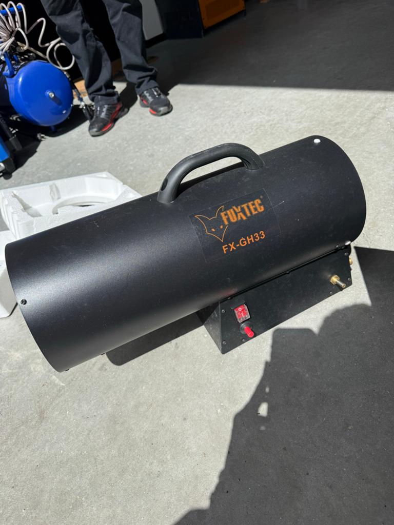Fuxtec FX-GH33 Industriële Gasheater - Nieuw in Doos, Doe-het-zelf en Verbouw, Verwarming en Radiatoren, Ophalen, 30 tot 80 cm