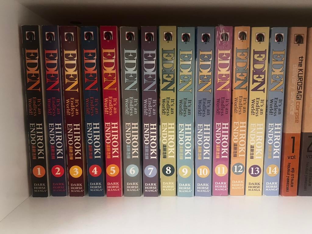 Eden It’s an Endless World manga set 1–1 Engels OOP, Boeken, Strips | Comics, Zo goed als nieuw, Complete serie of reeks, Ophalen of Verzenden