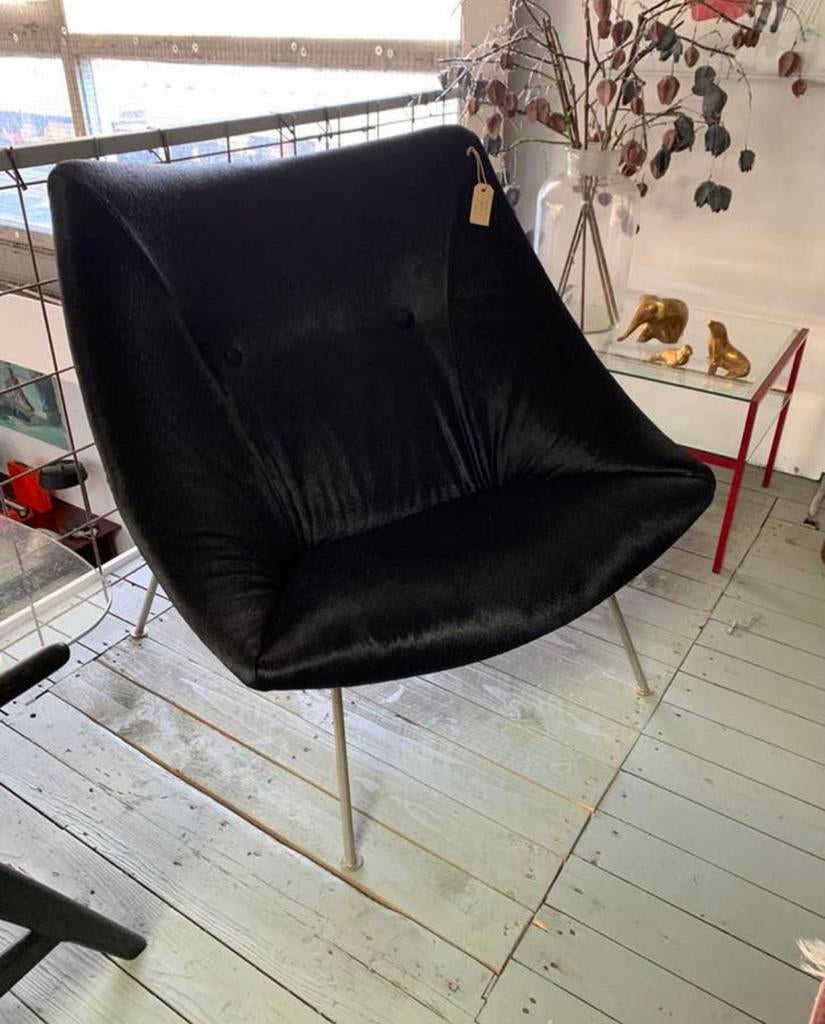 Oyster fauteuil van Pierre Paulin voor Artifort grote model, Ophalen of Verzenden, Zo goed als nieuw