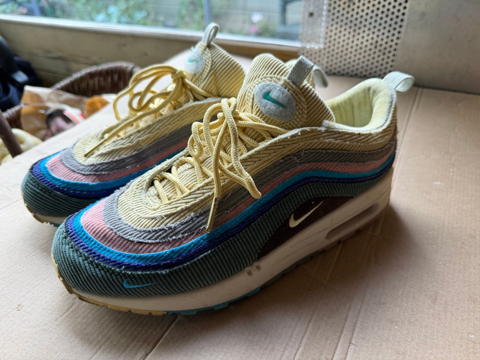 Nike Air Max 1/97 Sean Wotherspoon sneakers, Ophalen of Verzenden, Gedragen, Overige kleuren, Sneakers of Gympen