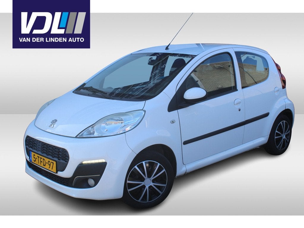 Peugeot 107 1.0 Active Airco l Elek. ramen l CD speler, Auto's, Peugeot, Voorwielaandrijving, Stof, Gebruikt, 4 stoelen