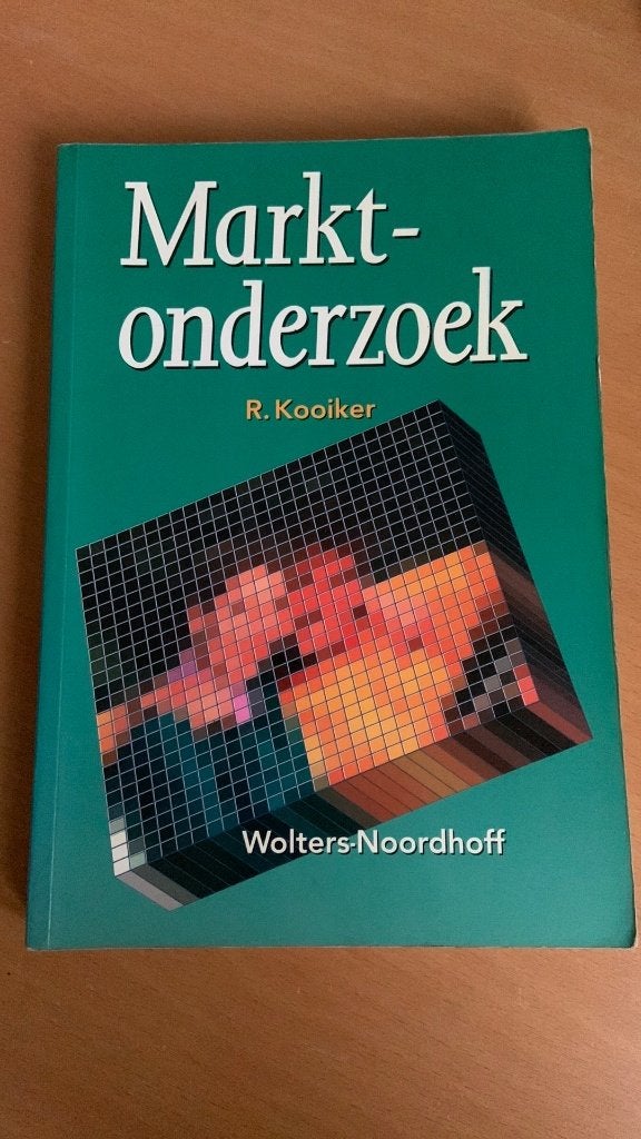 Roelof Kooiker - Marktonderzoek, Ophalen of Verzenden, Beta