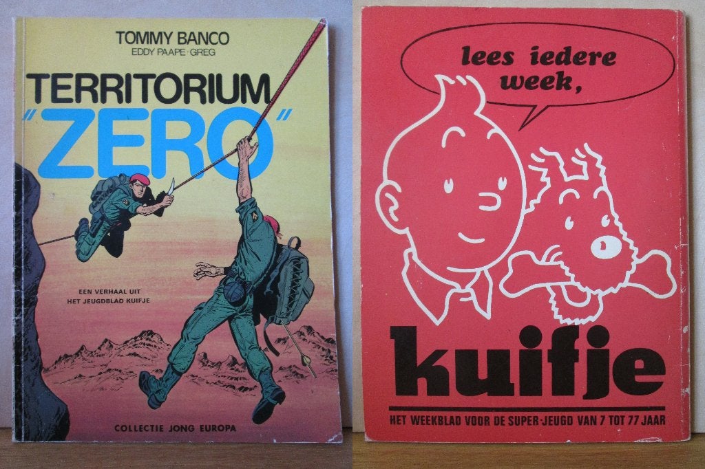 Tommy Banco - Territorium "Zero", Eén stripboek, Ophalen of Verzenden, Gelezen, Eddy Paape-Greg