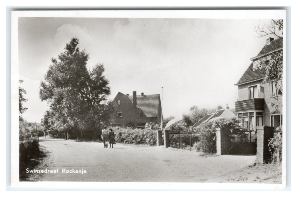 Rockanje, Swinsedreef, Ophalen of Verzenden, 1940 tot 1960, Gelopen, Zuid-Holland